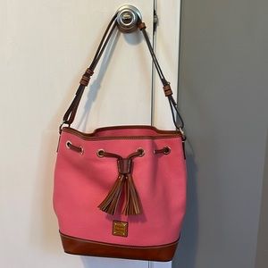 Dooney & Bourke Pebble Grain Drawstring Purse